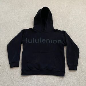 Lululemon Athletica Black Pullover Hoodie